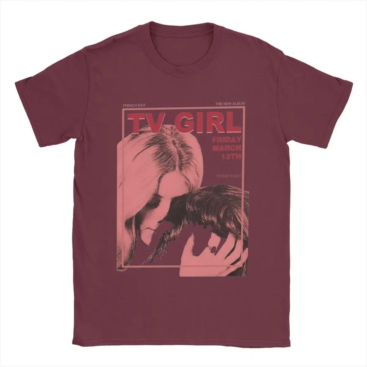 Мужская футболка TV Girl French Exit, новинка, футболка с коротким рукавом и круглым вырезом, хлопковая одежда с принтом XXXXXL бордовый
Мужская футболка TV Girl French Exit, новинка, футболка с коротким рукавом и круглым вырезом, хлопковая одежда с принтом XXXXXL бордовый