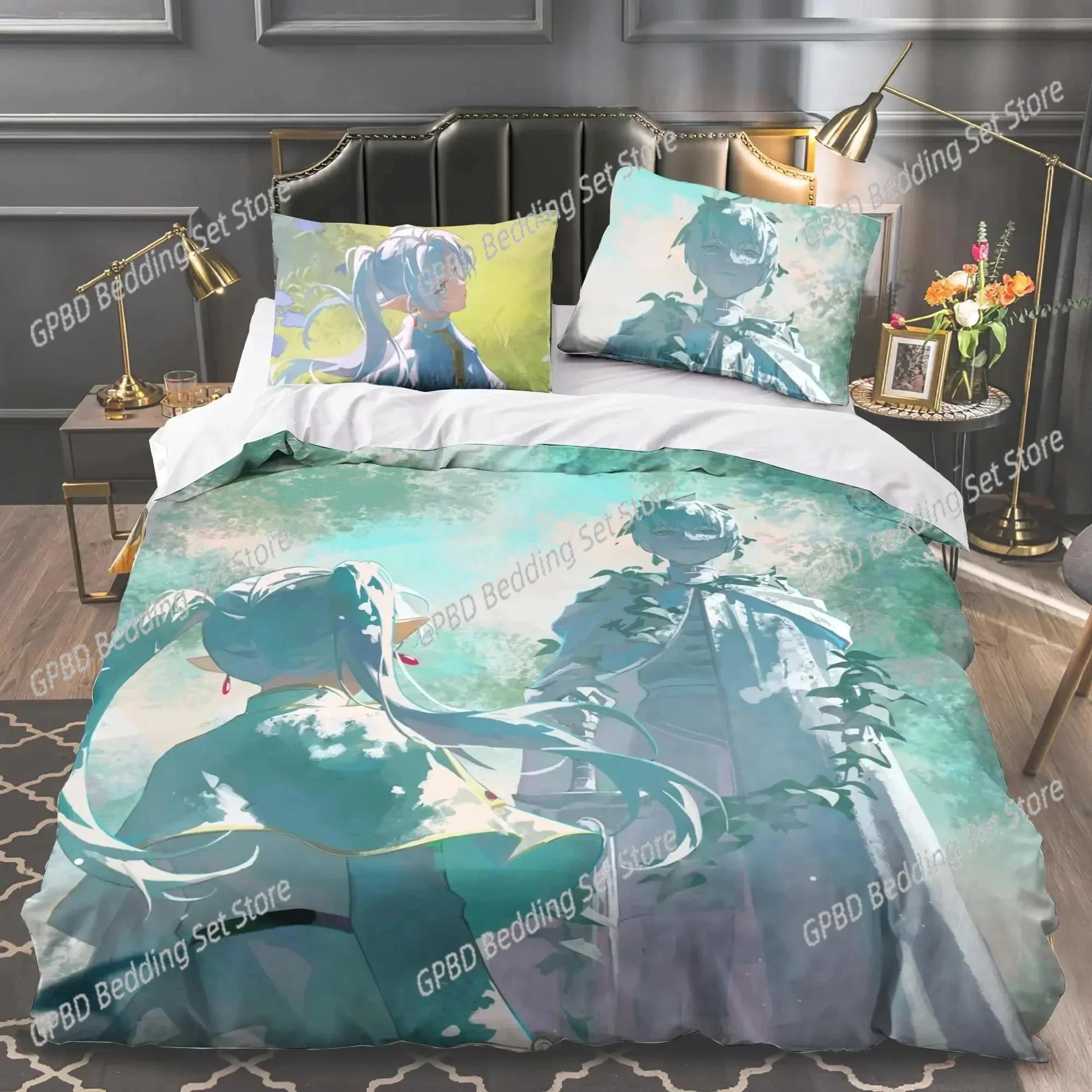 3d Print Anime Frieren Beyond Journey s End Beding Set Bedrom Soft Modern Bedspreads Comefortable Soft Duvet Cover Quilt Pilowcase 120*200cm Single
3d Print Anime Frieren Beyond Journey s End Beding Set Bedrom Soft Modern Bedspreads Comefortable Soft Duvet Cover Quilt Pilowcase 120*200cm Single