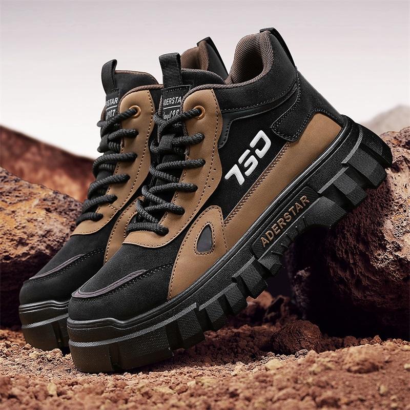 Men s Thick Soled Boots Are Anti Slip Wear-resistant Fashionable Versatile and Trendy Men s Outdoor Travel Shoes 39 коричневый
Men s Thick Soled Boots Are Anti Slip Wear-resistant Fashionable Versatile and Trendy Men s Outdoor Travel Shoes 39 коричневый