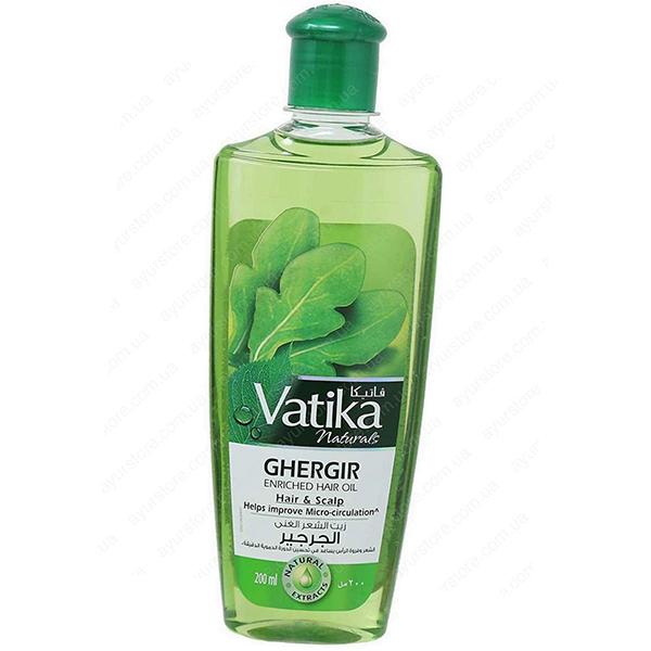 Hair oil with Arugula extract and vitamin E, Vatika Hair Oil Ghergir, Dabur 200ml (43634065) 200ml
Hair oil with Arugula extract and vitamin E, Vatika Hair Oil Ghergir, Dabur 200ml (43634065) 200ml