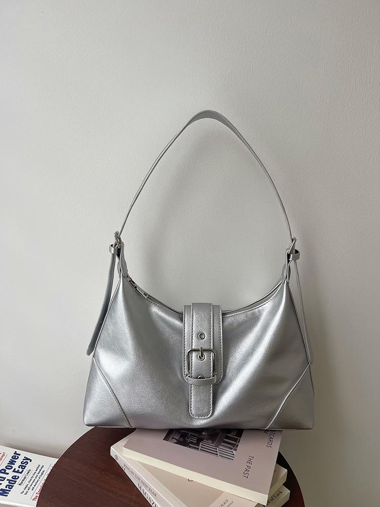 Niche Commuting Retro High-end Lazy Armpit Bag, New Fashionable and Versatile Handbag, Single Shoulder Crossbody Bag, Trendy срібний
Niche Commuting Retro High-end Lazy Armpit Bag, New Fashionable and Versatile Handbag, Single Shoulder Crossbody Bag, Trendy срібний