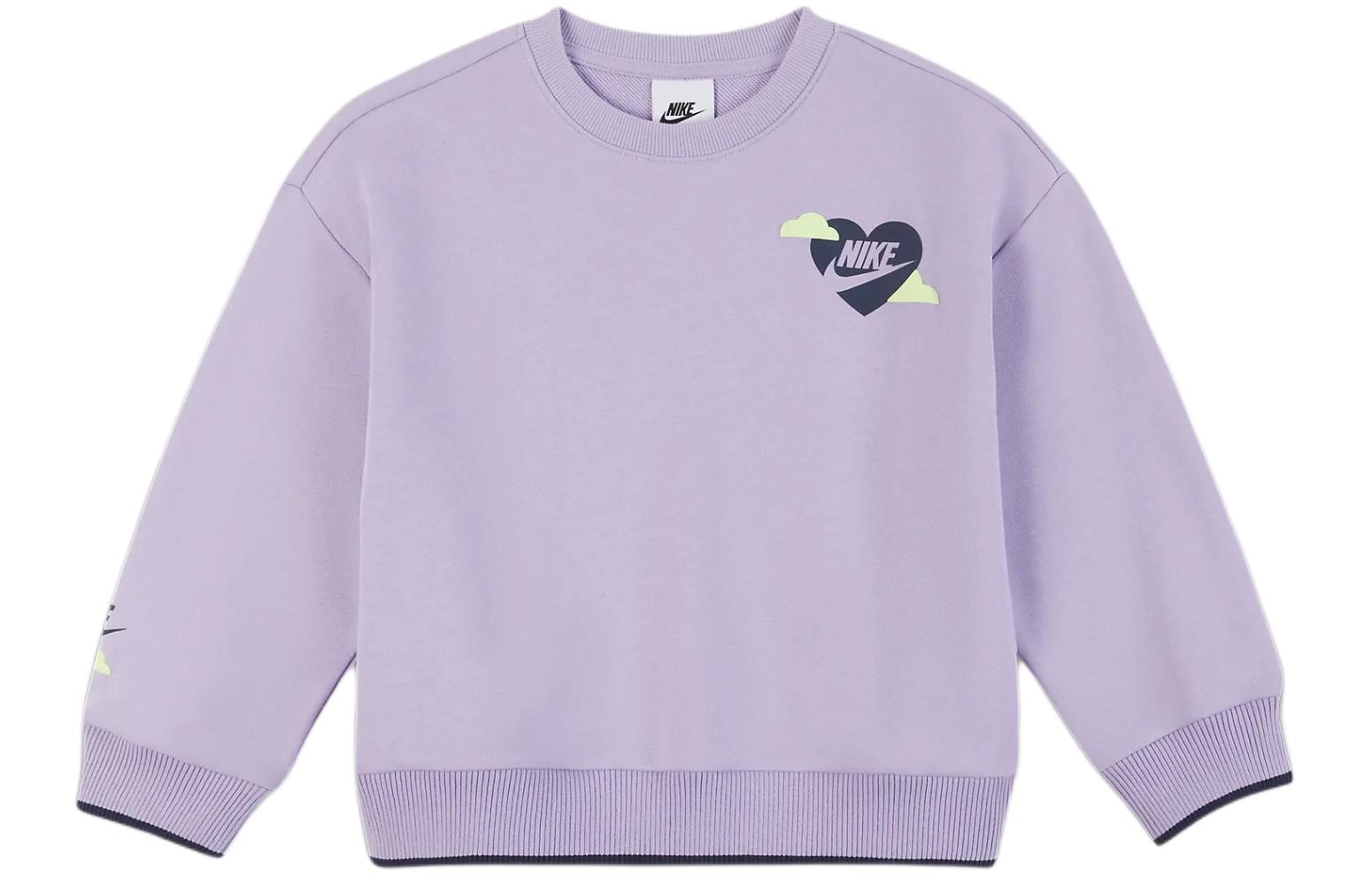 Nike Swoosh Sweatshirt Violet Infant And Toddler HF2189-555 4
Nike Swoosh Sweatshirt Violet Infant And Toddler HF2189-555 4