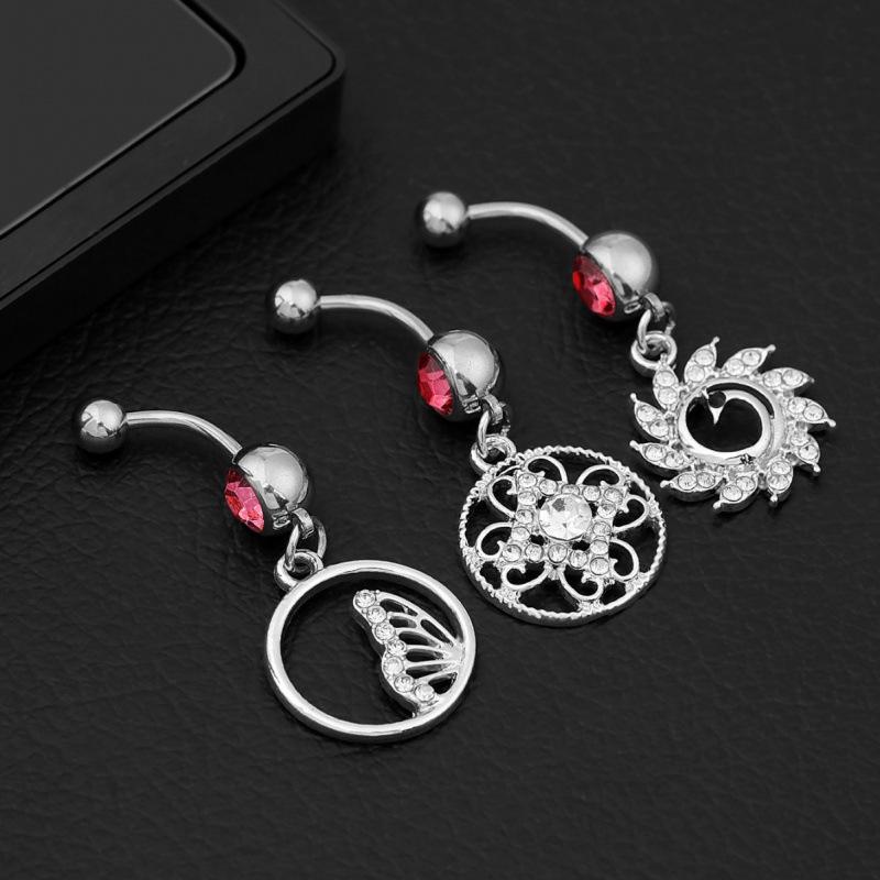 European Style Stainless Steel Butterfly Zircon Belly Button Ring
European Style Stainless Steel Butterfly Zircon Belly Button Ring