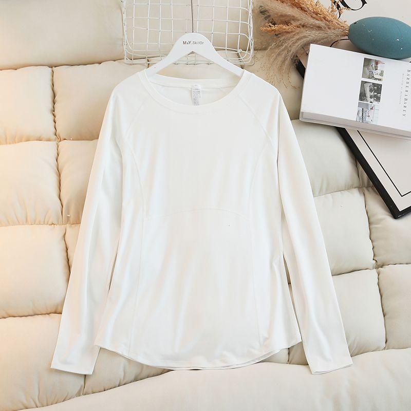 Средней длины, закрывающая ягодицы, приталенная, стройнящая, с длинными рукавами, рубашка женская для фитнеса, бега, спорта, быстросохнущая, дышащая, одежда для йоги, топ White 4 (weight within 52.50kg wear)
Средней длины, закрывающая ягодицы, приталенная, стройнящая, с длинными рукавами, рубашка женская для фитнеса, бега, спорта, быстросохнущая, дышащая, одежда для йоги, топ White 4 (weight within 52.50kg wear)