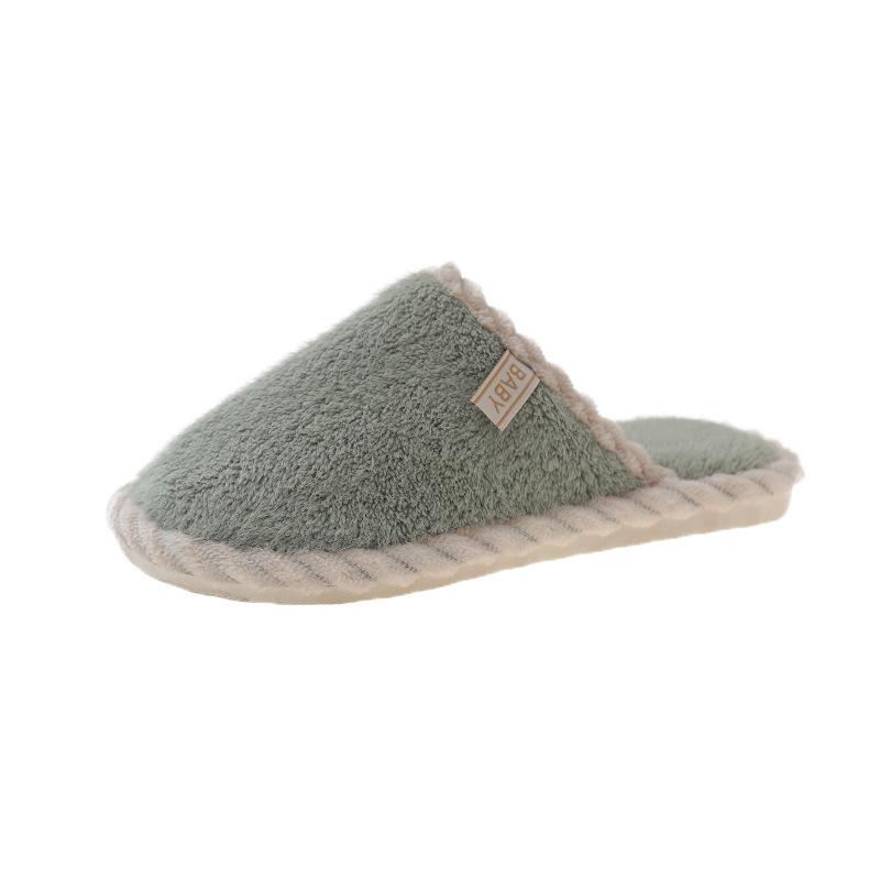 Хлопковые плюшевые тапочки: Обувь для дома унисекс для мужчин и женщин US 7-8 (40-41) зелёный
Хлопковые плюшевые тапочки: Обувь для дома унисекс для мужчин и женщин US 7-8 (40-41) зелёный