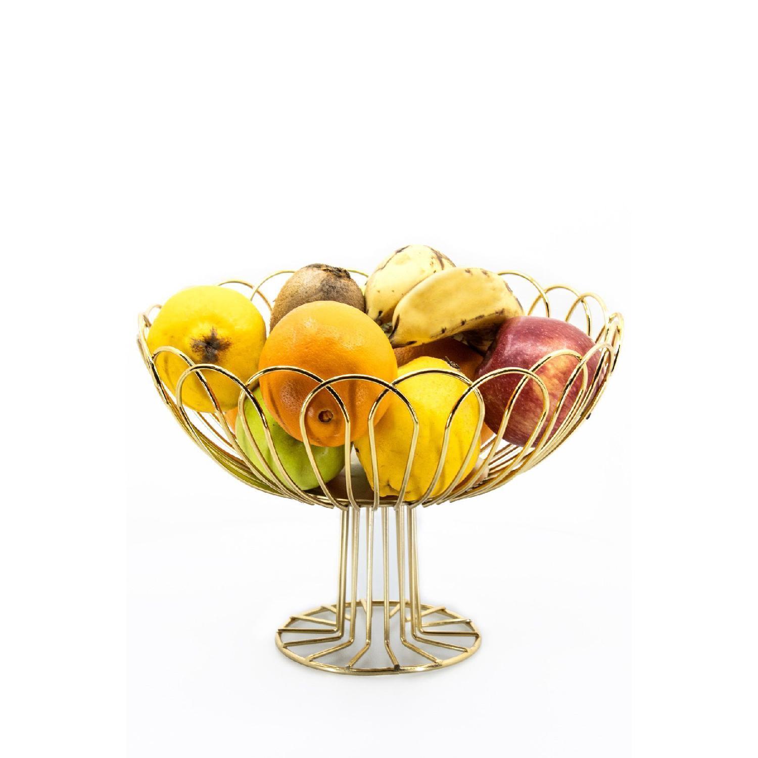 Daisy Gold Metal Fruit Presentation Basket Decorative Daisy -looking Kitchen Living Room Living Room золотий
Daisy Gold Metal Fruit Presentation Basket Decorative Daisy -looking Kitchen Living Room Living Room золотий