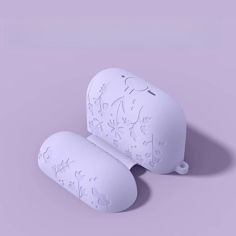 Ударостійкий силіконовий чохол з квітковим принтом для Apple AirPods Pro/Pro2/1-4 – У комплекті якісний ремінець, захищений від пилу та подряпин For Airpods4
Ударостійкий силіконовий чохол з квітковим принтом для Apple AirPods Pro/Pro2/1-4 – У комплекті якісний ремінець, захищений від пилу та подряпин For Airpods4