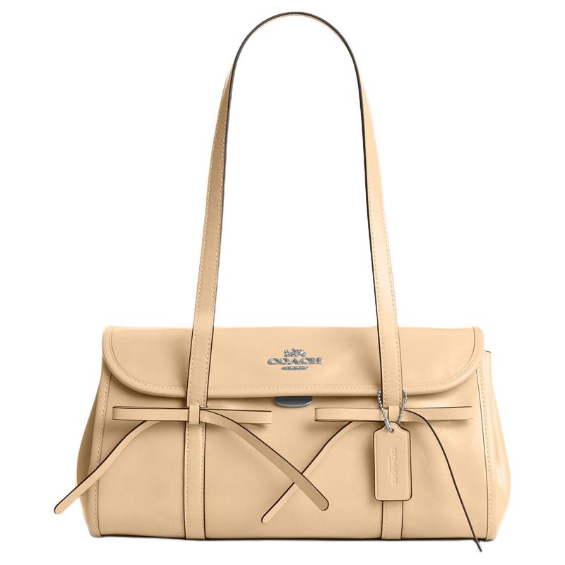 COACH BRIDGET 34 Bow decoration smooth grained cow leather armpit bag shoulder bag large size women s light sand yellow жовтий
COACH BRIDGET 34 Bow decoration smooth grained cow leather armpit bag shoulder bag large size women s light sand yellow жовтий
