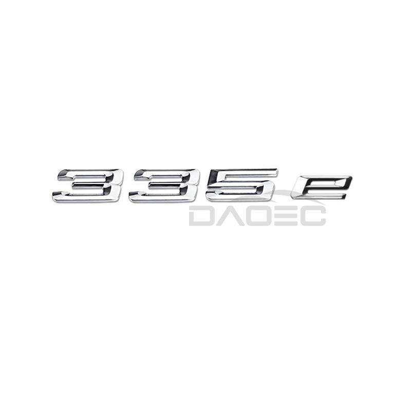 Car Trunk Chrome Letters Badge Emblem Decals Sticker For BMW 3 Series 316e 318e 320e 325e 330e 335e E46 E90 E91 F30 F31 F34 G20
Car Trunk Chrome Letters Badge Emblem Decals Sticker For BMW 3 Series 316e 318e 320e 325e 330e 335e E46 E90 E91 F30 F31 F34 G20