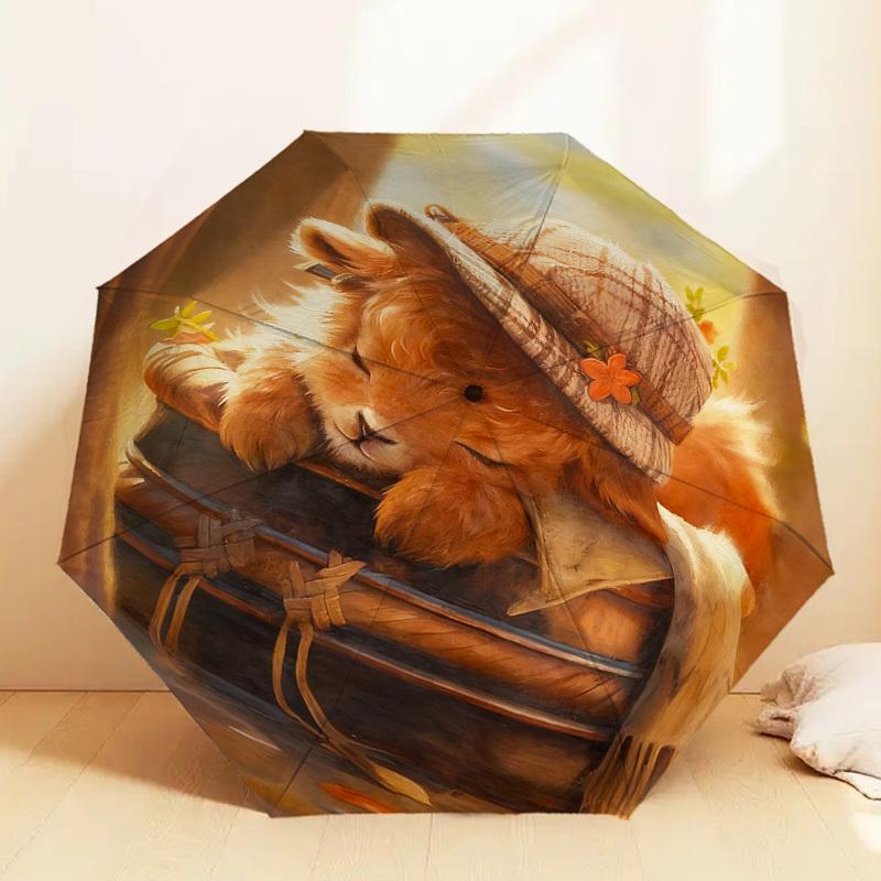 1pc Lion Cub Hat Pattern Umbrella Design Automatic Opening and Closing Umbrella, High-quality Travel Umbrella, c1128131
1pc Lion Cub Hat Pattern Umbrella Design Automatic Opening and Closing Umbrella, High-quality Travel Umbrella, c1128131