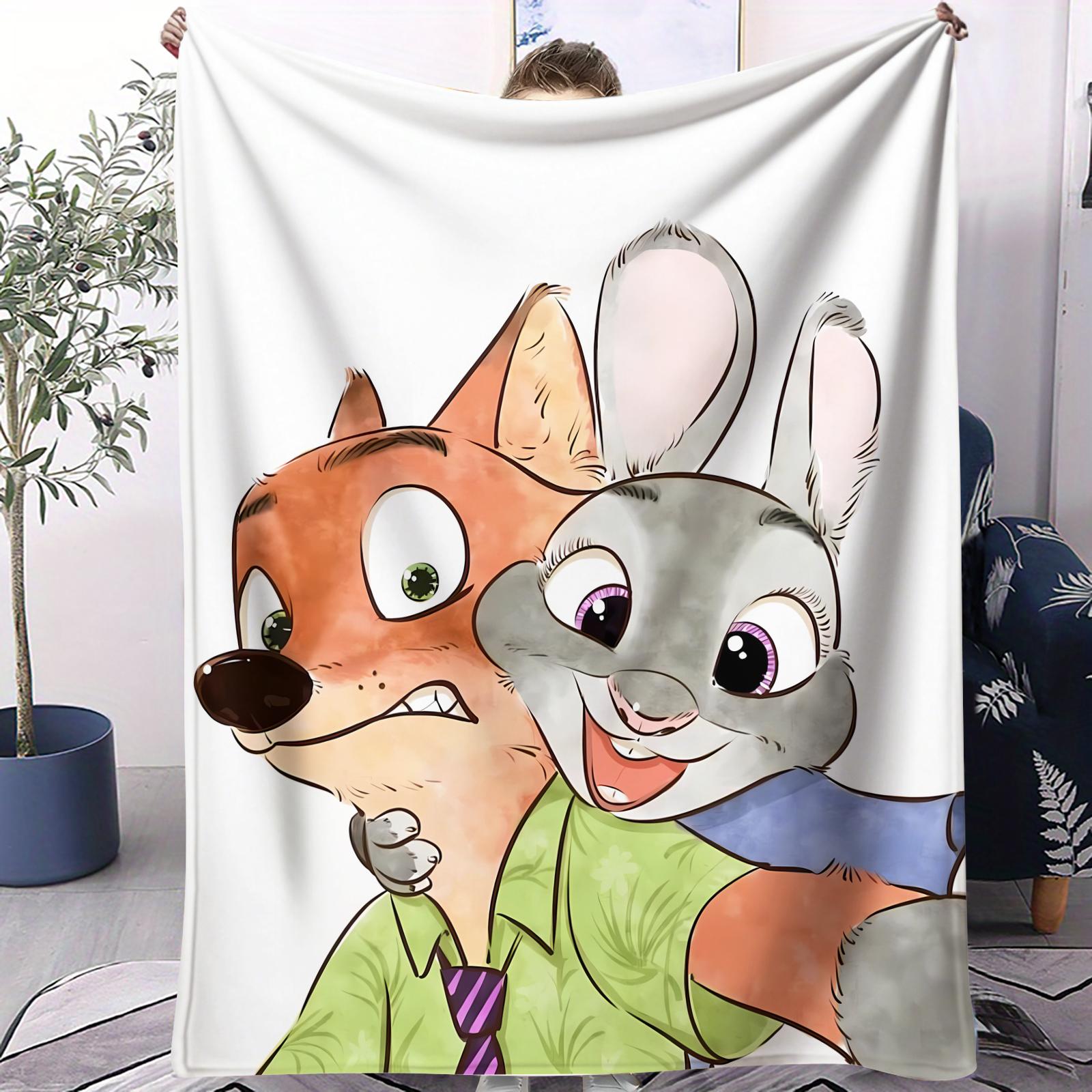 Top Animal Zzootopia Blanket Warm And Soft Plush Small Cover Blanket Dormitory Bedroom Living Room Office Travel Camping Gift 70x100cm
Top Animal Zzootopia Blanket Warm And Soft Plush Small Cover Blanket Dormitory Bedroom Living Room Office Travel Camping Gift 70x100cm