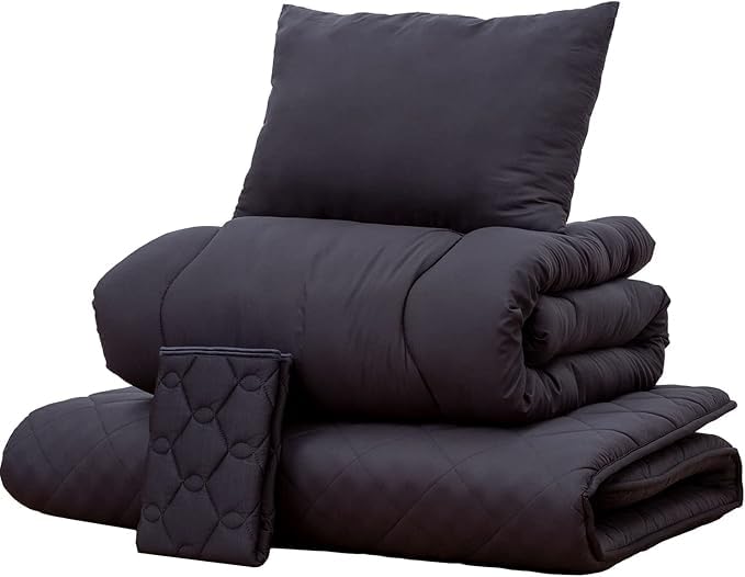 GOKUMIN Premium 4 Piece Futon Futon Single Bed Futon из уретана особой формы, прост в использовании и может использоваться для повседневного использования или для черного f4set чёрный
GOKUMIN Premium 4 Piece Futon Futon Single Bed Futon из уретана особой формы, прост в использовании и может использоваться для повседневного использования или для черного f4set чёрный