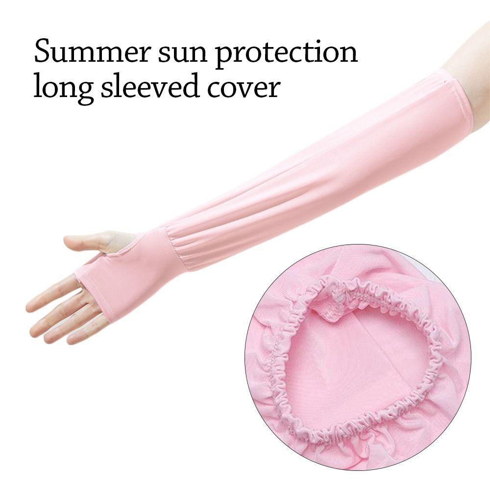Ice Silk Arm Sleeves Anti-UV Sun Protection Arm Cover Fashion Riding Driving Gloves Summer синій
Ice Silk Arm Sleeves Anti-UV Sun Protection Arm Cover Fashion Riding Driving Gloves Summer синій