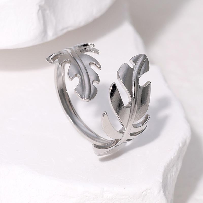 Elegant Women s Stainless Steel Ring: Luxury Adjustable Seaweed Design
Elegant Women s Stainless Steel Ring: Luxury Adjustable Seaweed Design