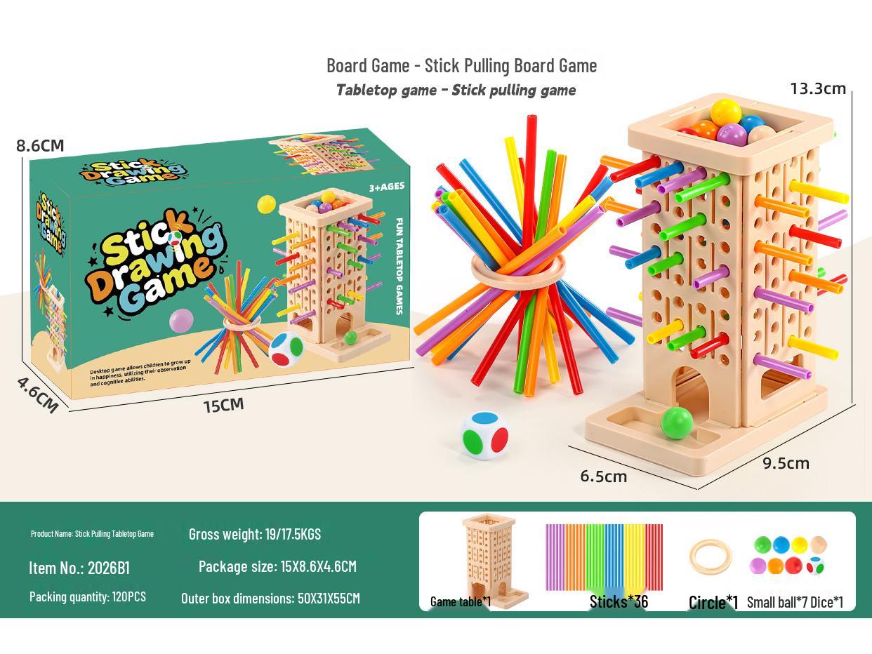 Children s Balance Game: Stick Pulling, Educational Toy for Parent-Child Interaction and Kindergarten Thinking Training
Children s Balance Game: Stick Pulling, Educational Toy for Parent-Child Interaction and Kindergarten Thinking Training