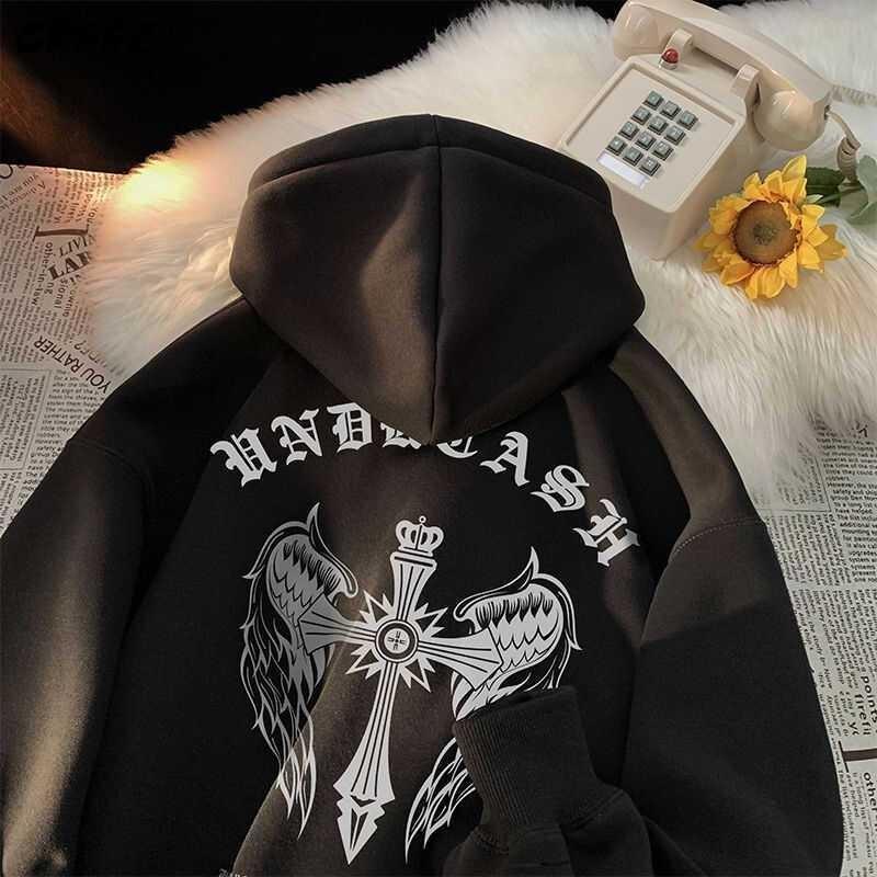 M-8XL Американский Ретро Стиль Уличная Ниша Готический Принт Креста Свободное Худи Необходимое для Модных Мужчин S
M-8XL Американский Ретро Стиль Уличная Ниша Готический Принт Креста Свободное Худи Необходимое для Модных Мужчин S