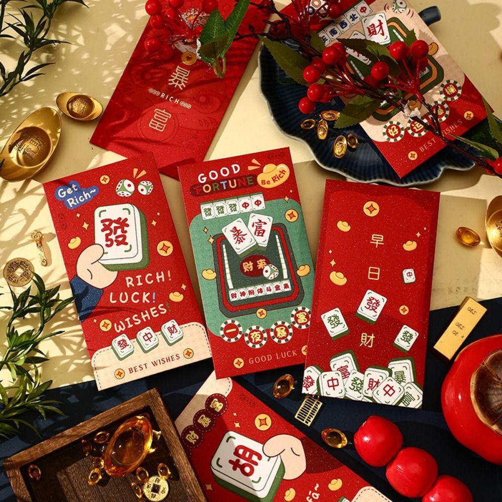 6pcs/set Cartoon Snake Year Red Packets Chinese Style Lucky Money Pockets Celebration Style A
6pcs/set Cartoon Snake Year Red Packets Chinese Style Lucky Money Pockets Celebration Style A