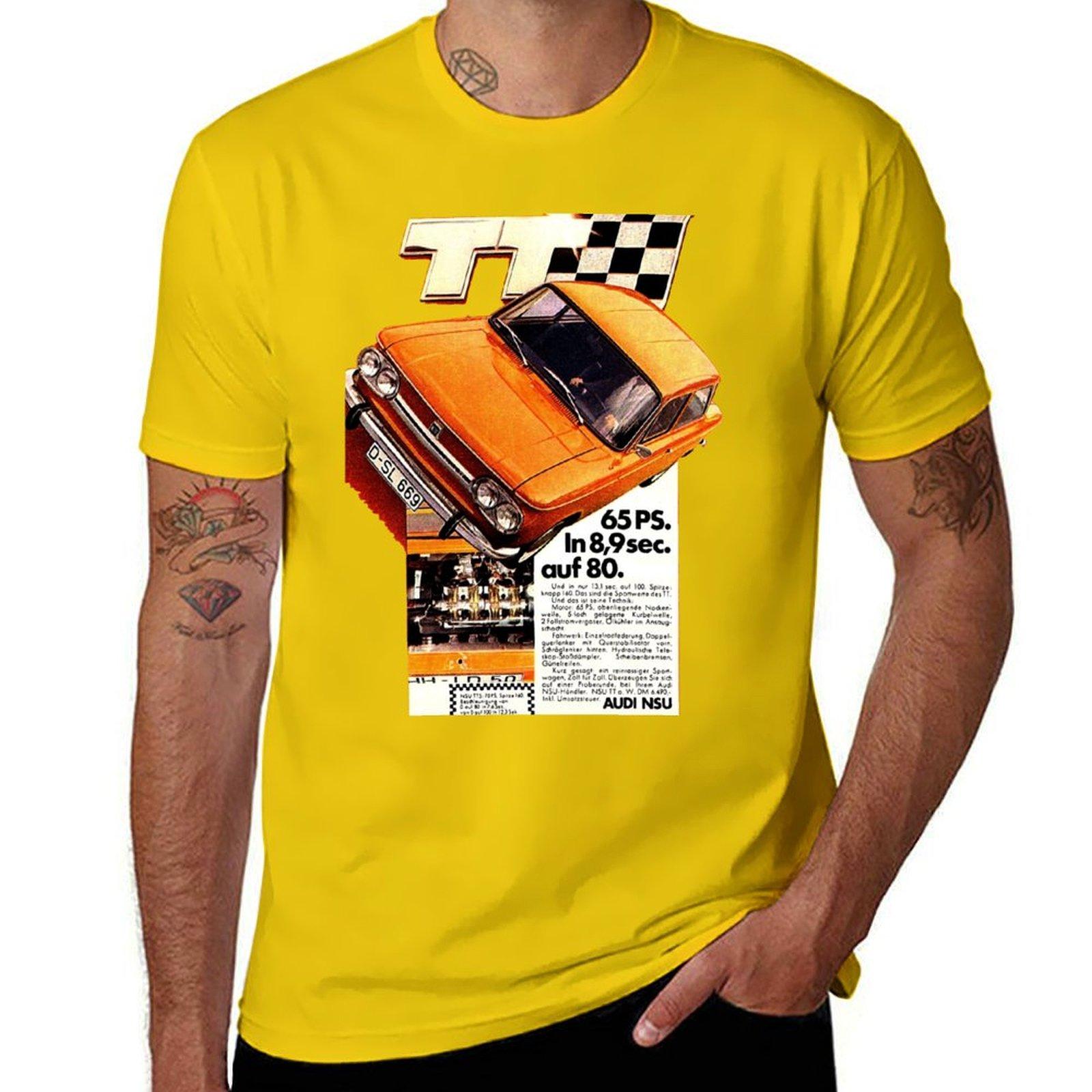 NSU PRINZ TT - ADVERT T-Shirt oversized summer clothes blanks t shirts for men cotton S
NSU PRINZ TT - ADVERT T-Shirt oversized summer clothes blanks t shirts for men cotton S