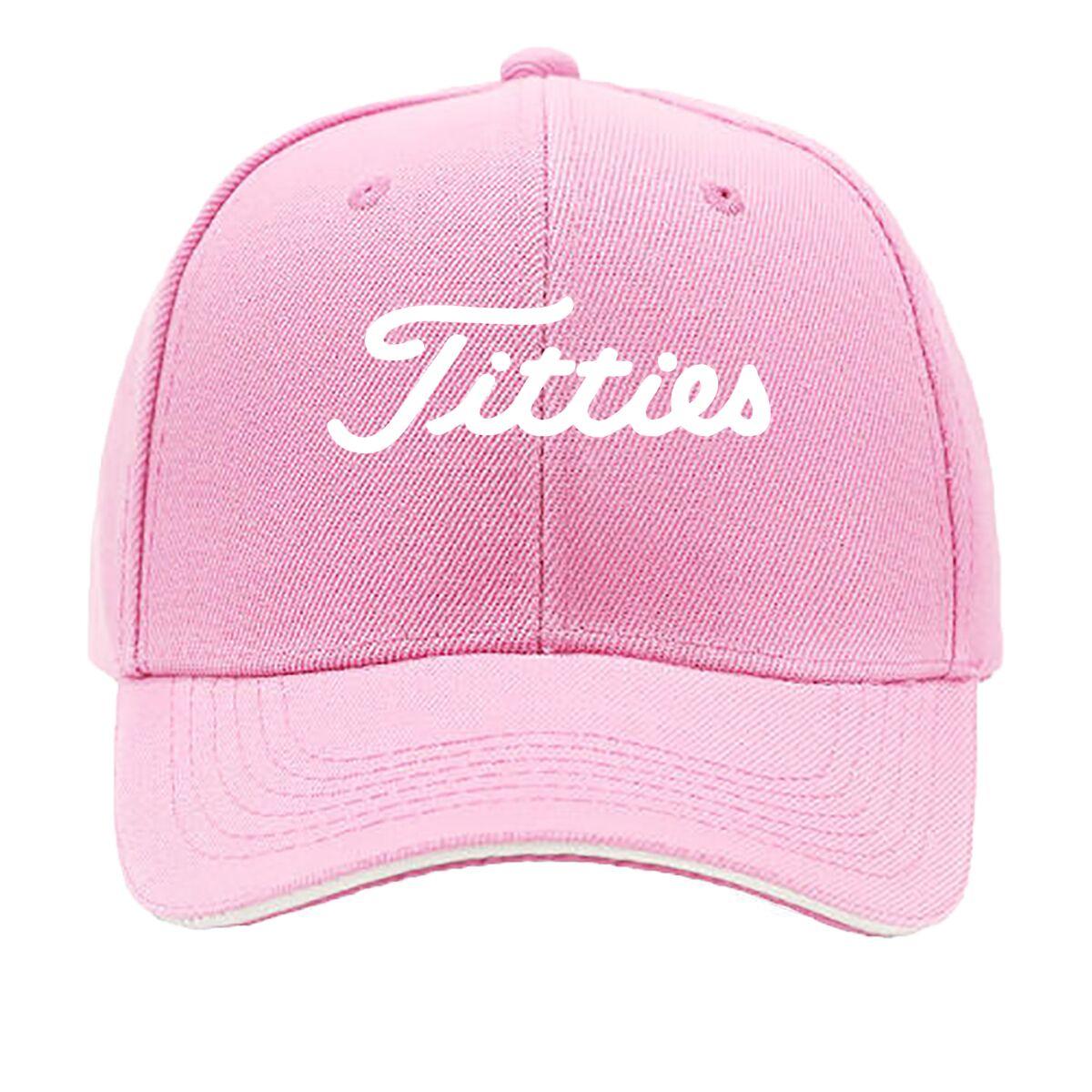 Titties Bold Text Art Sandwich Baseball Cap One Size рожевий
Titties Bold Text Art Sandwich Baseball Cap One Size рожевий