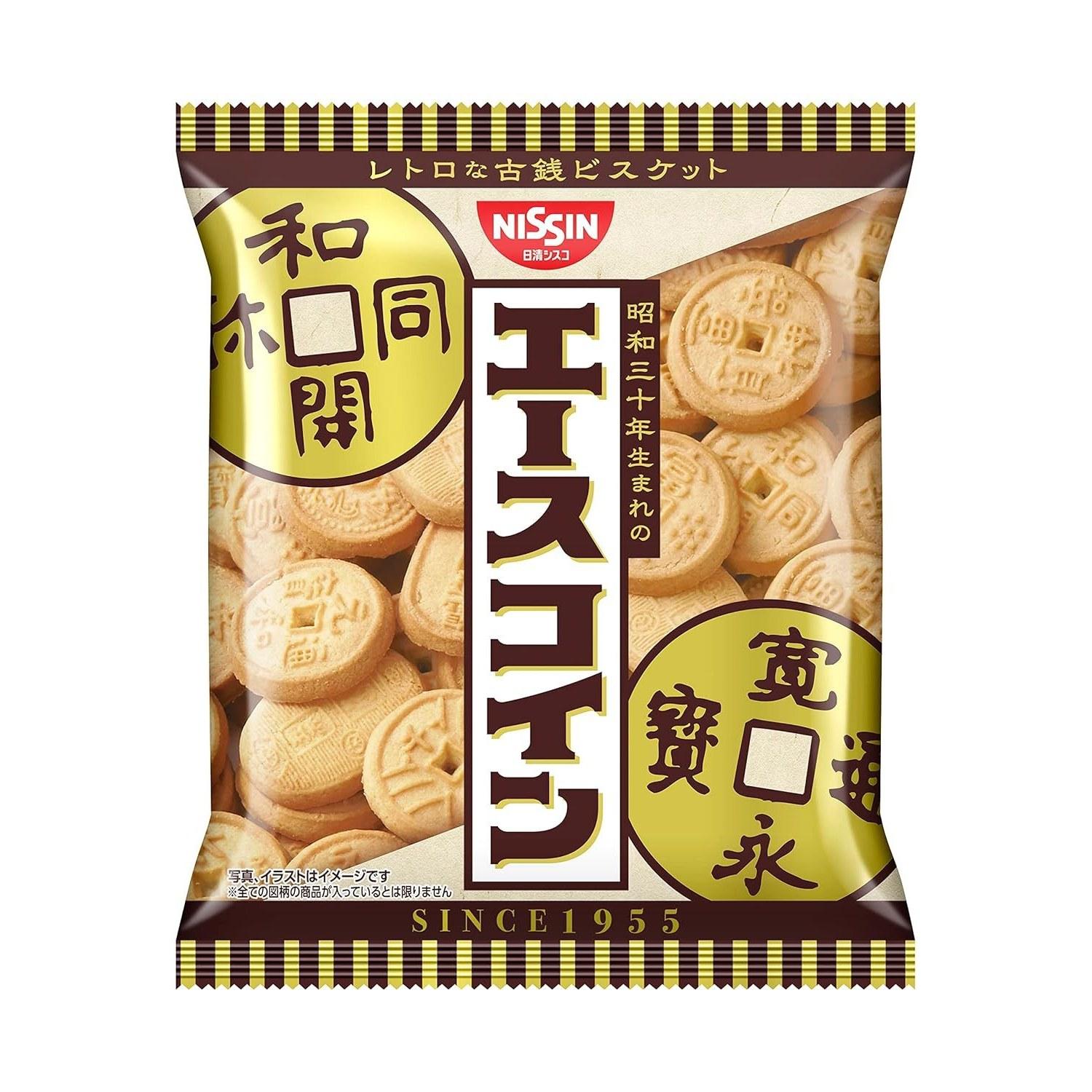 Nissin Хлопья Ace Coin 80г
Nissin Хлопья Ace Coin 80г
