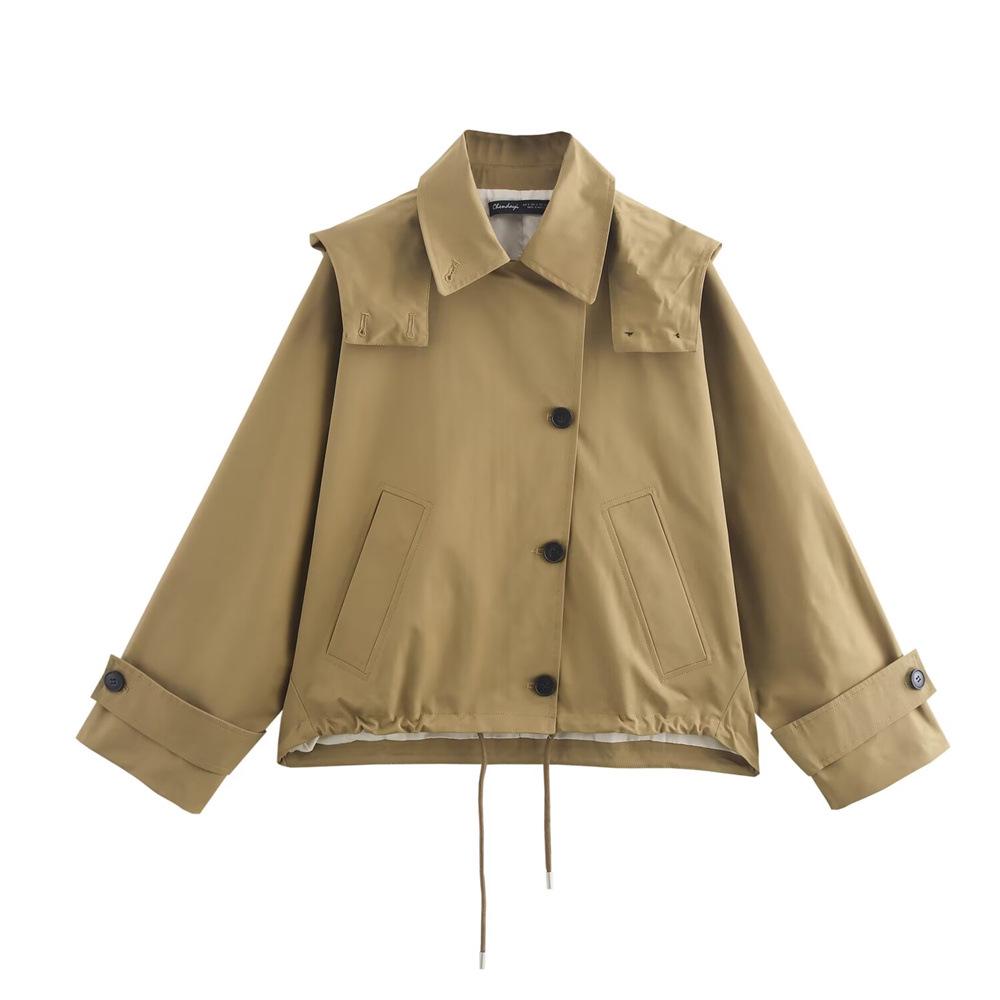 PB&ZA Women s Detachable Hooded Cotton Blend Coat - 2024 Autumn/Winter Collection Extra Small верблюд
PB&ZA Women s Detachable Hooded Cotton Blend Coat - 2024 Autumn/Winter Collection Extra Small верблюд
