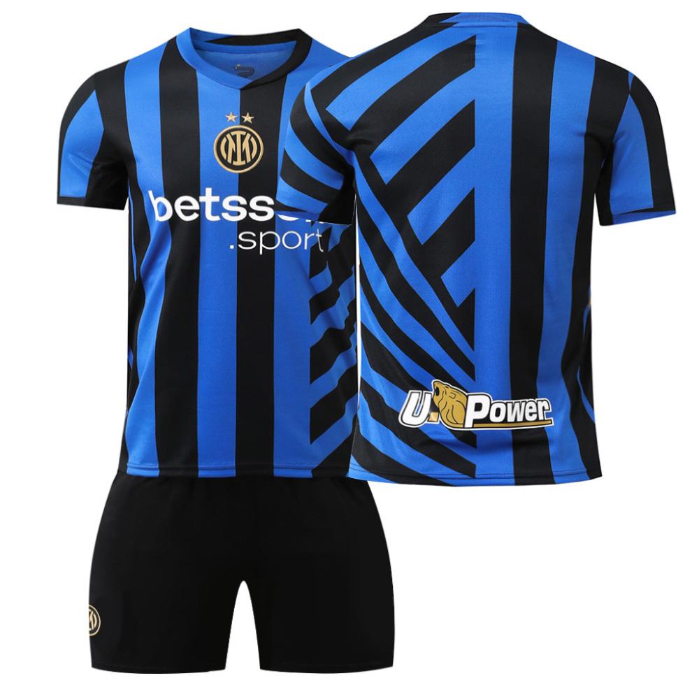 2425 Inter Milan home football jersey set No. 10 Lautaro 9 Thuram 23 Varela jersey 28#
2425 Inter Milan home football jersey set No. 10 Lautaro 9 Thuram 23 Varela jersey 28#