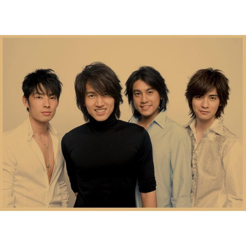 Meteor Garden Retro Poster: Jerry Yan, Vic Chou & Barbie Hsu Wall Art Yellow Kraft Paper (No Glue) 30X42 cm
Meteor Garden Retro Poster: Jerry Yan, Vic Chou & Barbie Hsu Wall Art Yellow Kraft Paper (No Glue) 30X42 cm