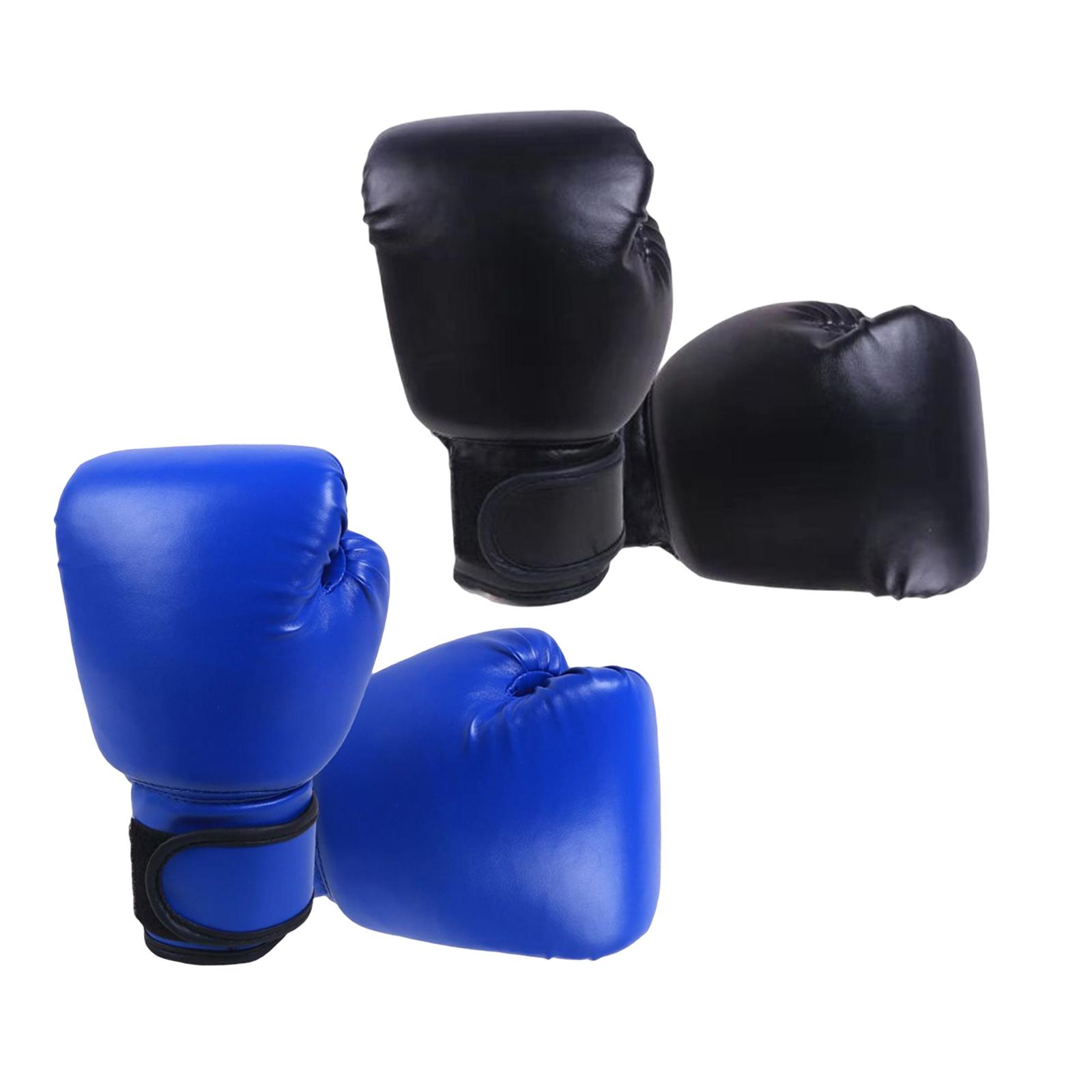 2 Pairs Adult Kickboxing Gloves Boxing Training Gloves Punching Bag Gloves Black and Blue
2 Pairs Adult Kickboxing Gloves Boxing Training Gloves Punching Bag Gloves Black and Blue