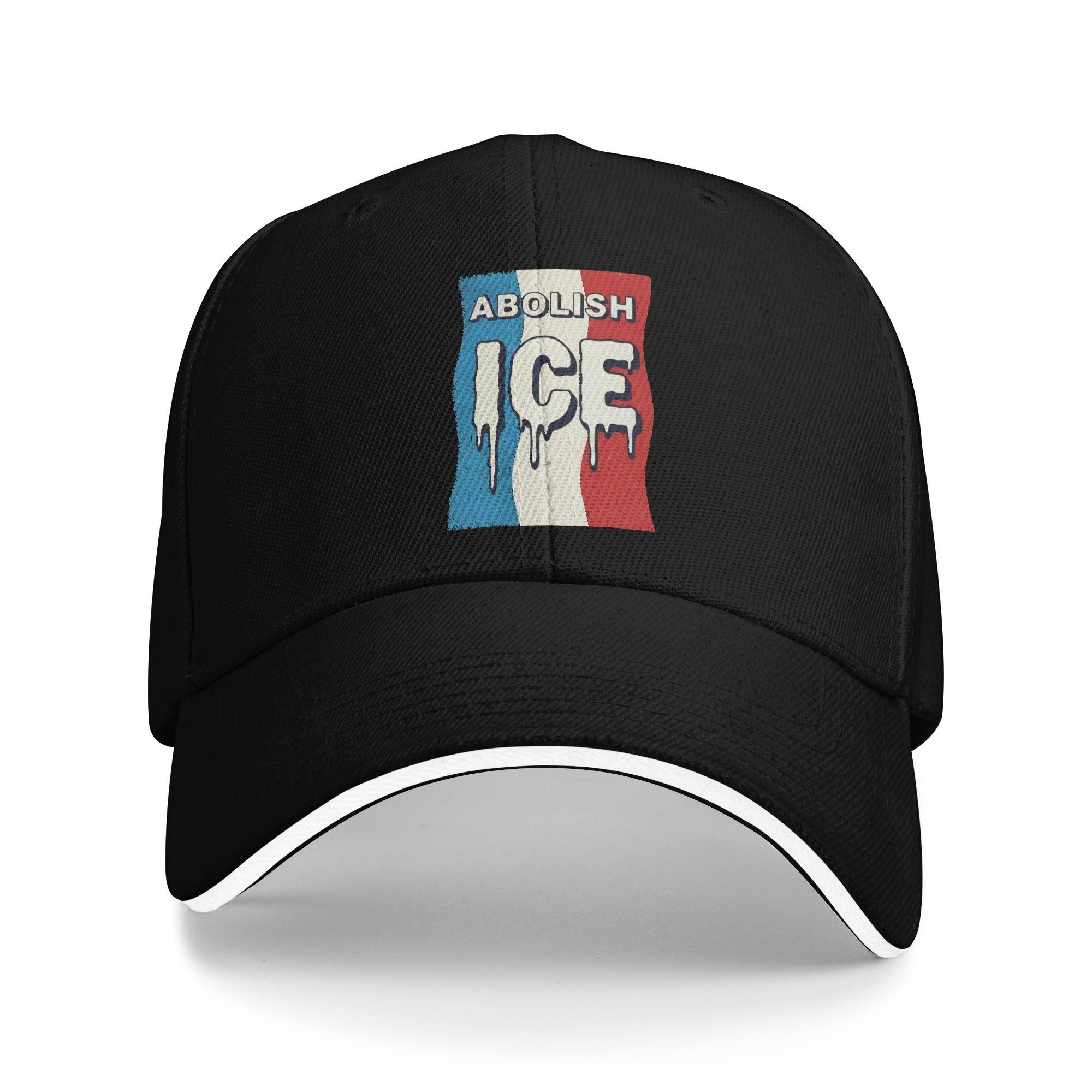 Summer Casual Baseball Cap Abolish Ice Anti ICE Running Hippie Trucker Hat For Couple Women Sun Viso Fitted Retro Baseball Caps As Picture чёрный
Summer Casual Baseball Cap Abolish Ice Anti ICE Running Hippie Trucker Hat For Couple Women Sun Viso Fitted Retro Baseball Caps As Picture чёрный