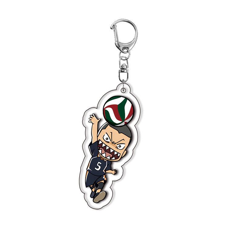 Anime Volleyball Acrylic Keychain Hanging Backpack Keyring Pendant Shoyo Hinata Kozume Kenma Decoration Accessories Ornament Toy
Anime Volleyball Acrylic Keychain Hanging Backpack Keyring Pendant Shoyo Hinata Kozume Kenma Decoration Accessories Ornament Toy