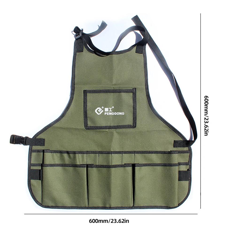 Фартук для рабочего инструмента из ткани Оксфорд, регулируемый фартук для деревообработки, водонепроницаемый, прочный рабочий фартук для механика-плотника в мастерской зелёный
Фартук для рабочего инструмента из ткани Оксфорд, регулируемый фартук для деревообработки, водонепроницаемый, прочный рабочий фартук для механика-плотника в мастерской зелёный