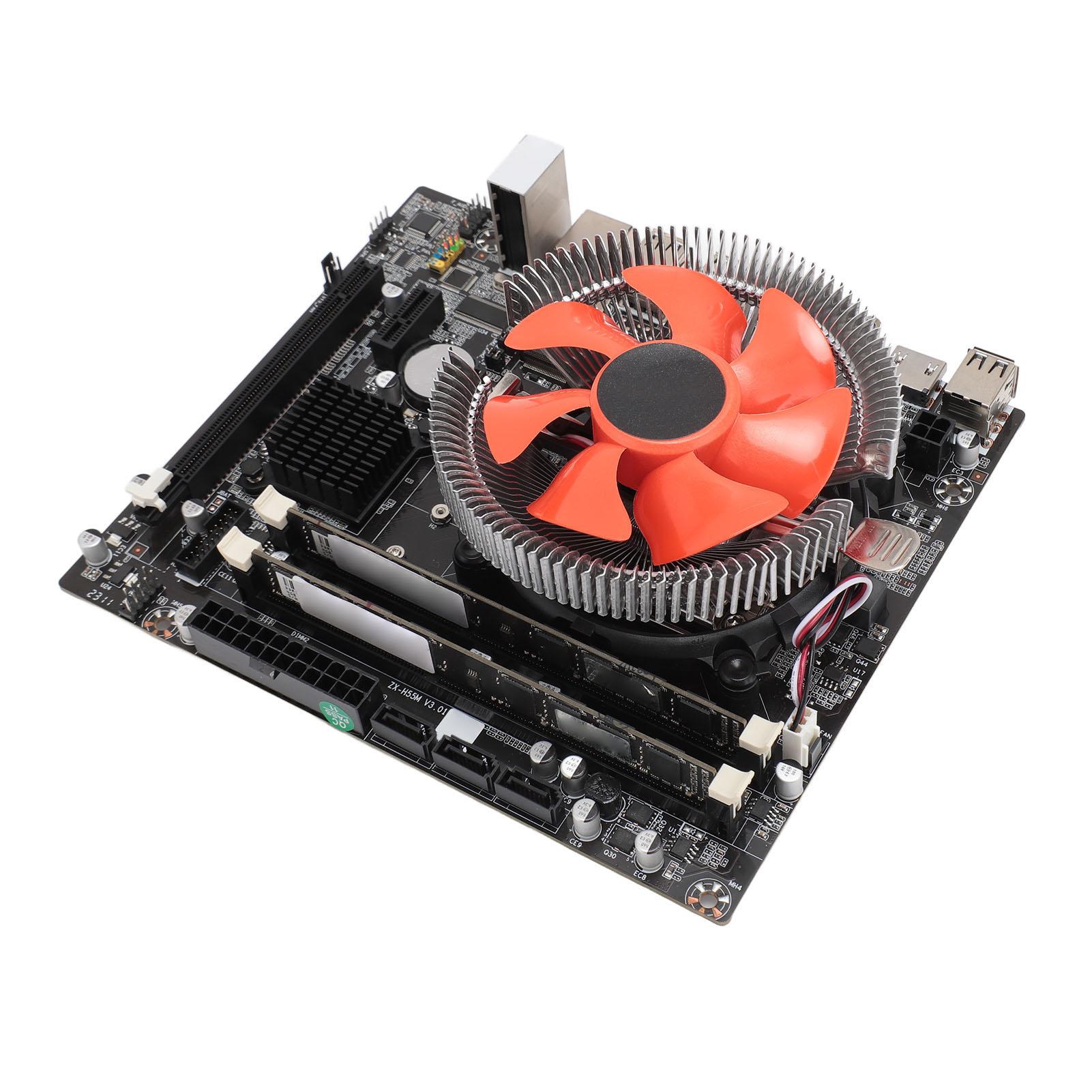 Материнська плата DDR3 Двоканальний 8G Пам ять PCIe X16 6 USB2.0 VGA HD Вихід 4 фази живлення LGA 1156
Материнська плата DDR3 Двоканальний 8G Пам ять PCIe X16 6 USB2.0 VGA HD Вихід 4 фази живлення LGA 1156