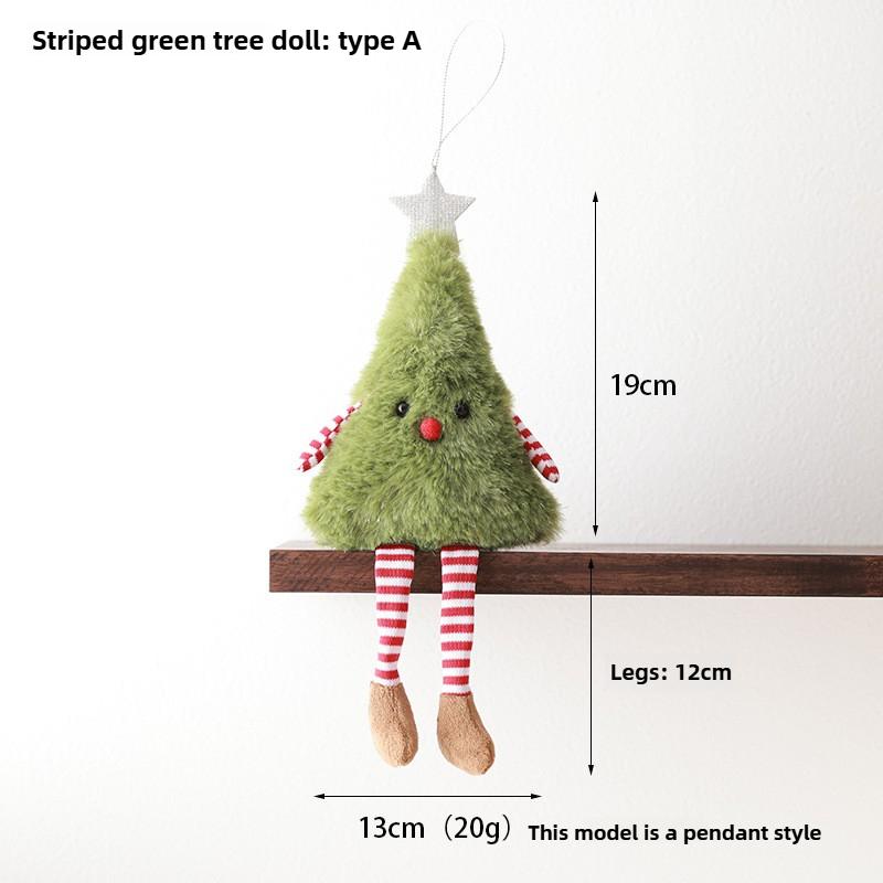Christmas Pendant Decoration Desktop Cute Plush Doll Hanging Decoration Green Doll Christmas Tree Scene Decoration Cute Doll
Christmas Pendant Decoration Desktop Cute Plush Doll Hanging Decoration Green Doll Christmas Tree Scene Decoration Cute Doll