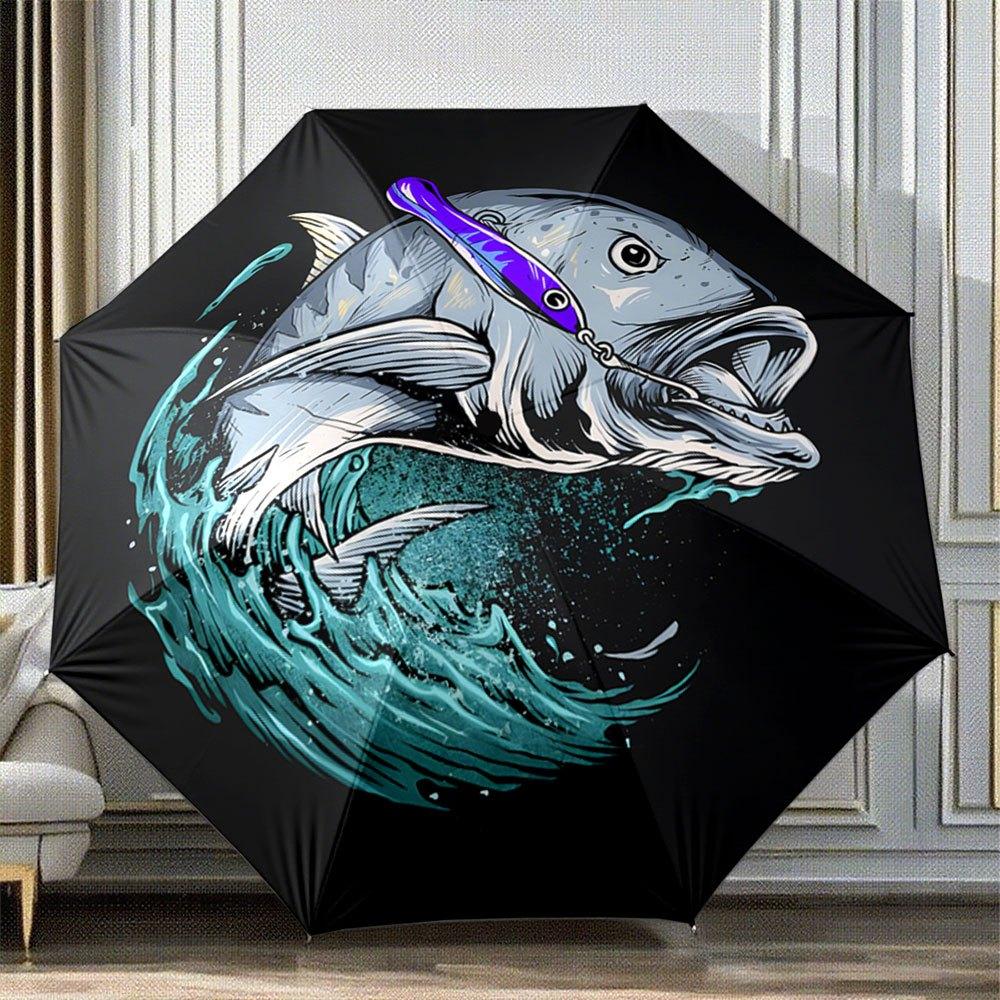 Automatic Folding Umbrella with Fish Lure Design - Portable Collapsible 8-Rib Durable Canopy, Stylish Outdoor Accessory for Ch (as the picture,Iron&8K)
Automatic Folding Umbrella with Fish Lure Design - Portable Collapsible 8-Rib Durable Canopy, Stylish Outdoor Accessory for Ch (as the picture,Iron&8K)