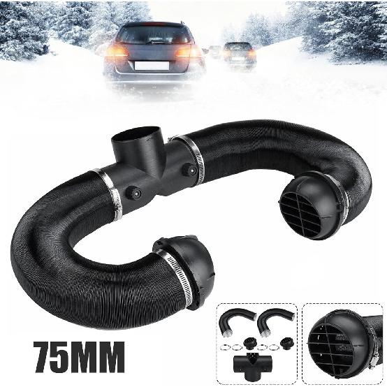 75mm Diesel Parking Heater Set, ZDHQLHJ Diesel Heater Exhaust Pipe, 3-Way Splitter Ducting Connector with Adjustable Valves, Car Heater Duct Warm Air
75mm Diesel Parking Heater Set, ZDHQLHJ Diesel Heater Exhaust Pipe, 3-Way Splitter Ducting Connector with Adjustable Valves, Car Heater Duct Warm Air