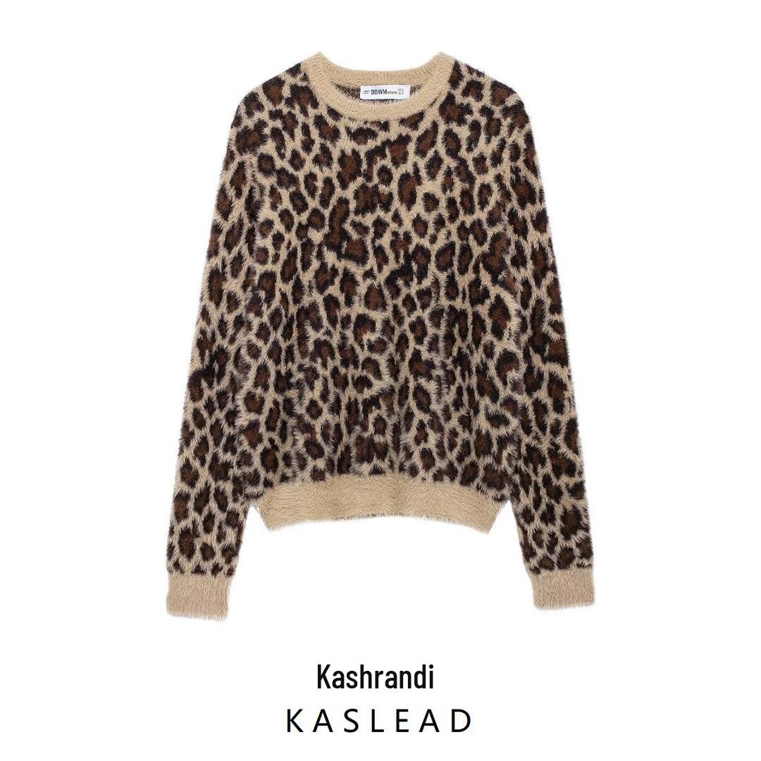 2024 Autumn Women s European & American Animal Print Jacquard Long Sleeve Sweater Medium
2024 Autumn Women s European & American Animal Print Jacquard Long Sleeve Sweater Medium