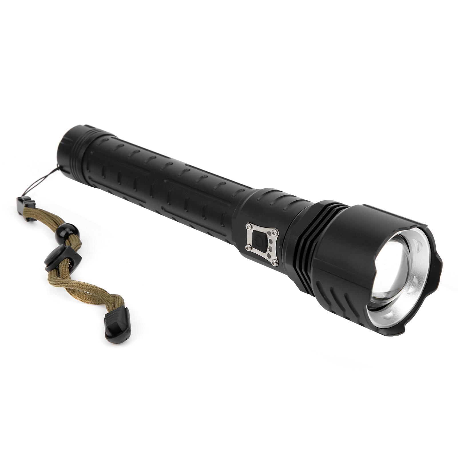 XHP90 Zoom Input Output Power Display Flashlight Outdoor Strong Brightness Torch
XHP90 Zoom Input Output Power Display Flashlight Outdoor Strong Brightness Torch