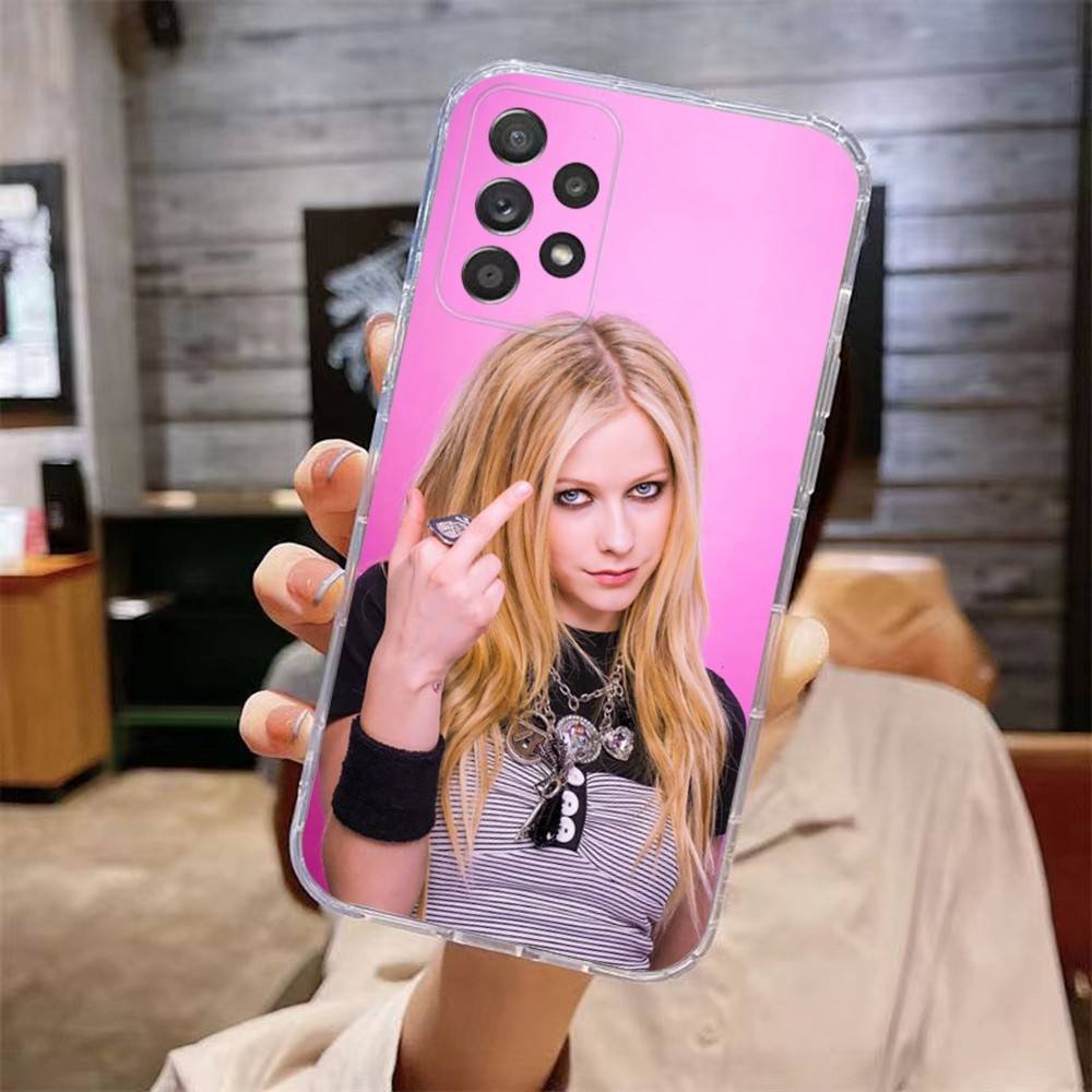 A-Avril Singer L-Lavigne Phone Case For Samsung Galaxy A,71,70,52,51,40,31,50,50S,30S,21S,12,10,Note20ultra Transparent Cover samsunga31
A-Avril Singer L-Lavigne Phone Case For Samsung Galaxy A,71,70,52,51,40,31,50,50S,30S,21S,12,10,Note20ultra Transparent Cover samsunga31