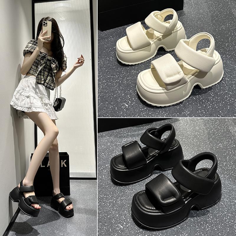 Roman sandals women s summer wear exquisite new fairy wind slope heel beach shoes platform heightening women s shoes 32 бежевый
Roman sandals women s summer wear exquisite new fairy wind slope heel beach shoes platform heightening women s shoes 32 бежевый