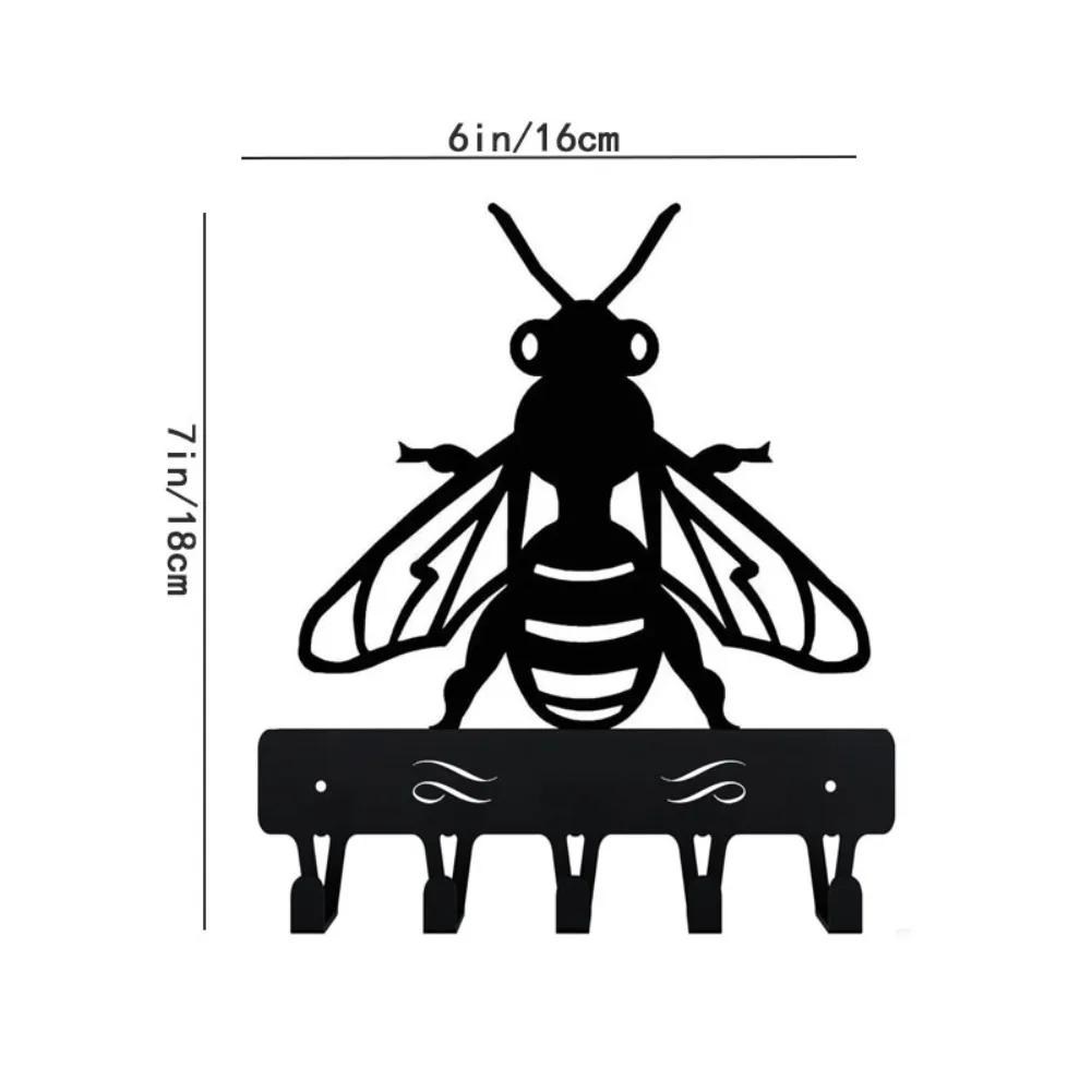 1 шт. вешалка для ключей Honey Bee - маленькая, шириной 6 дюймов, настенные крючки, органайзер для вешалки из железа бронзовый
1 шт. вешалка для ключей Honey Bee - маленькая, шириной 6 дюймов, настенные крючки, органайзер для вешалки из железа бронзовый