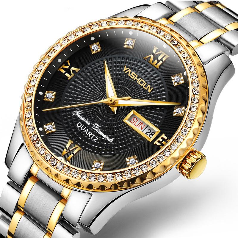 Часы Полностью автоматические кварцевые часы Модные роскошные мужские часы с бриллиантами Модные трендовые водонепроницаемые мужские часы
Часы Полностью автоматические кварцевые часы Модные роскошные мужские часы с бриллиантами Модные трендовые водонепроницаемые мужские часы