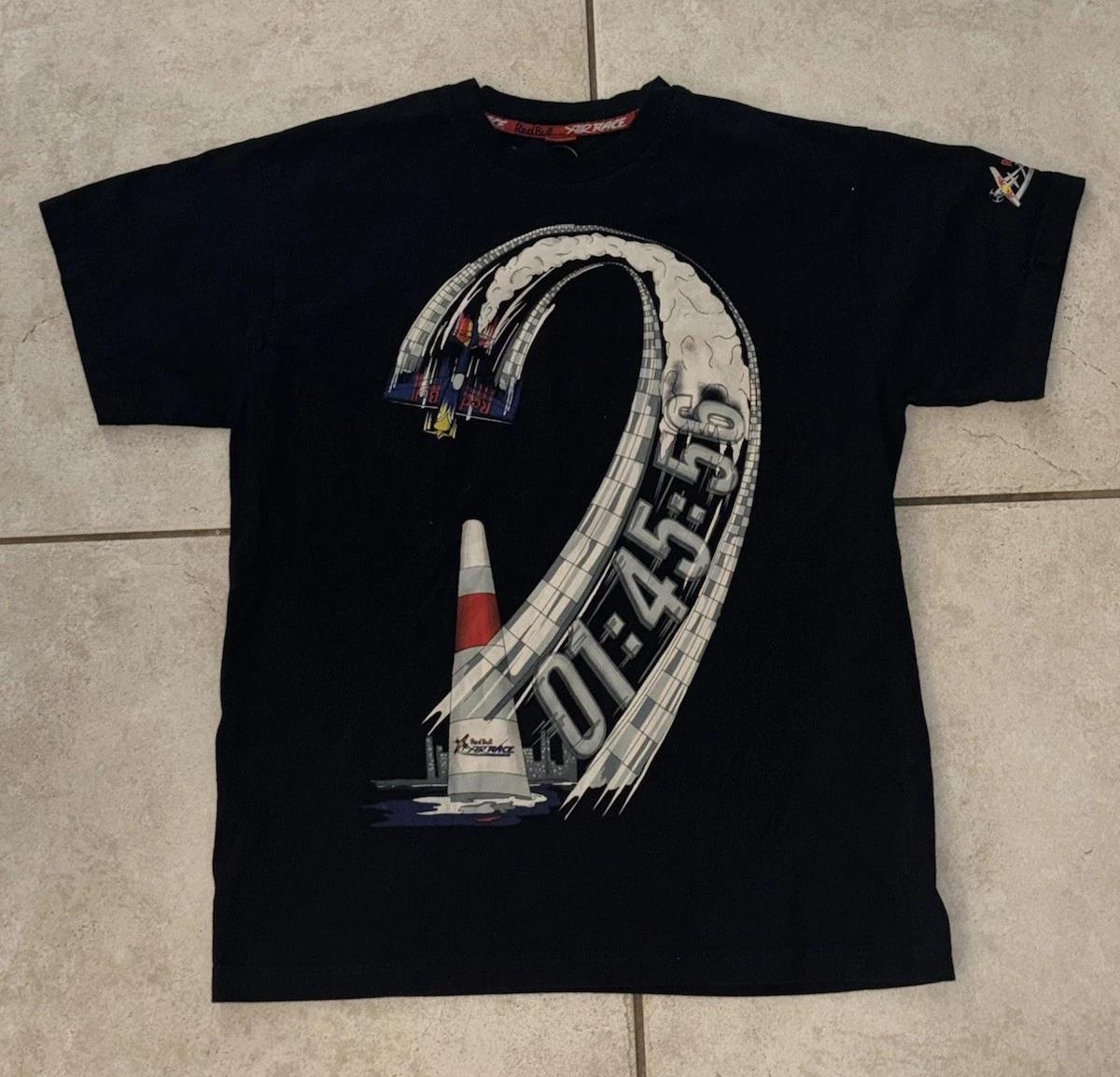 Red Bull Air Race T-Shirt Men s Size Small Navy Blue Short Sleeve Graphic Print M
Red Bull Air Race T-Shirt Men s Size Small Navy Blue Short Sleeve Graphic Print M