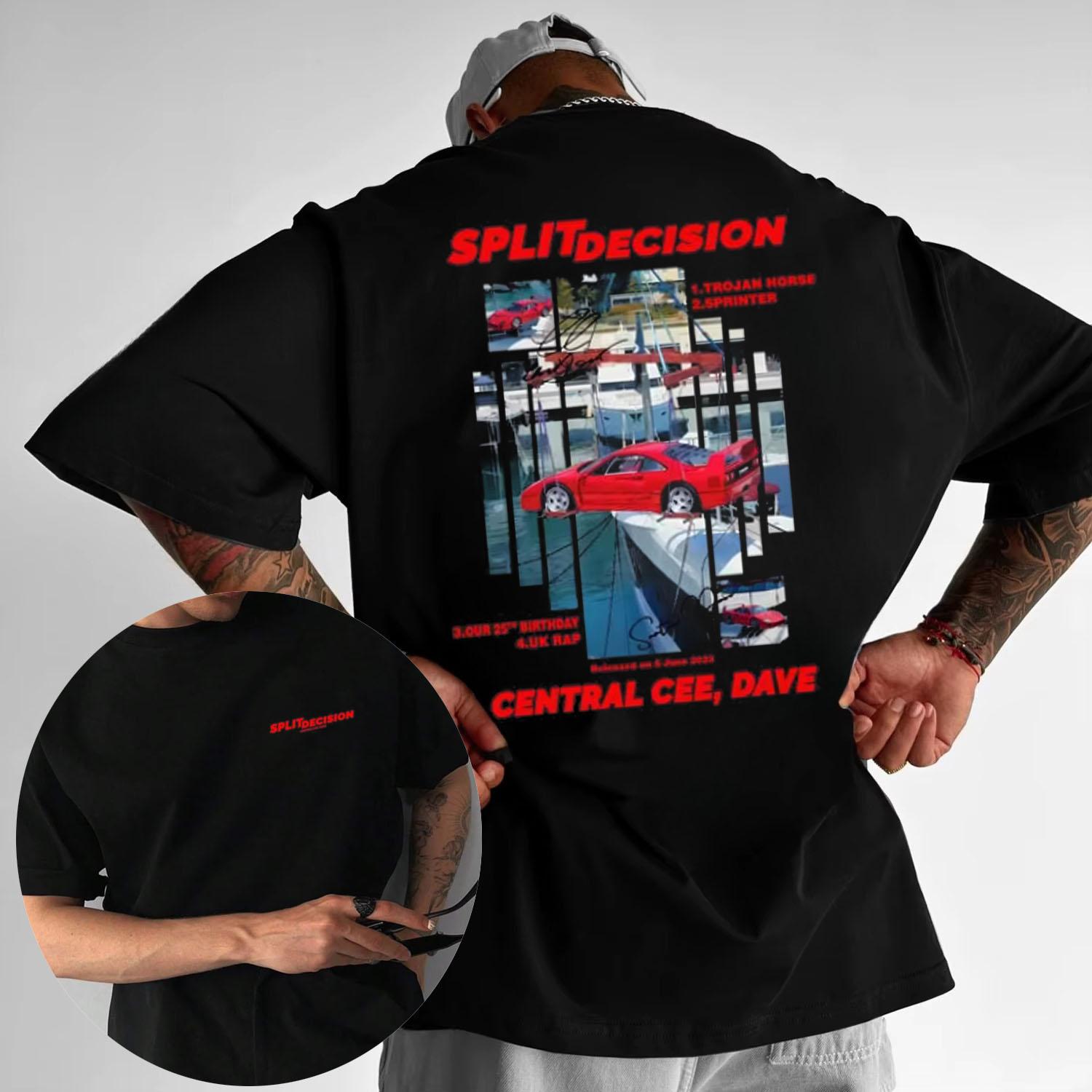 2025 Rapper Central Cee Dave Split Decided Album Mens Graphic Cotton Tshirt Retro Hiphop Fashion Pop Music Tshirt S
2025 Rapper Central Cee Dave Split Decided Album Mens Graphic Cotton Tshirt Retro Hiphop Fashion Pop Music Tshirt S