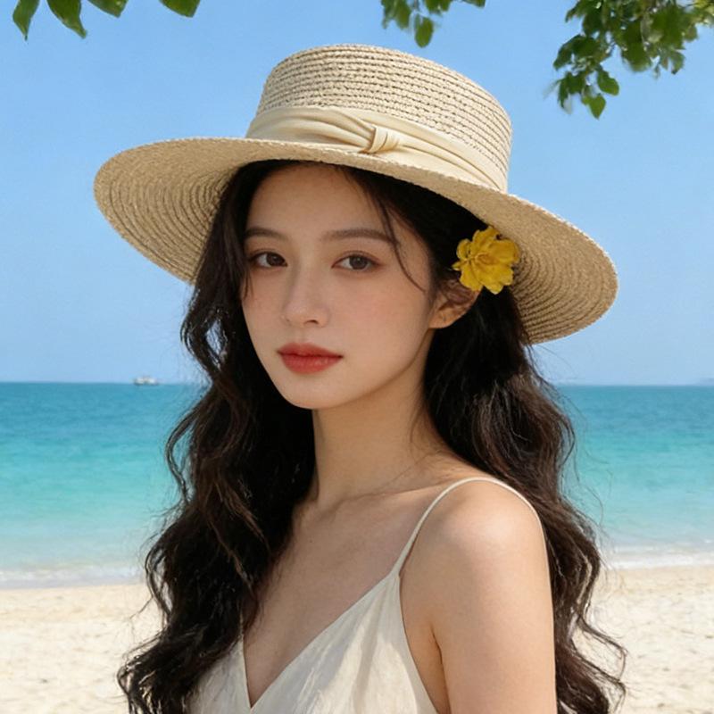 Straw hat woman sweet versatile seaside sunshade sunscreen bucket hat big eaves show washbasin hat tide M(56-58cm)
Straw hat woman sweet versatile seaside sunshade sunscreen bucket hat big eaves show washbasin hat tide M(56-58cm)