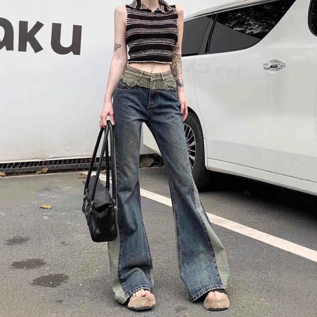Women s 2025 Hong Kong Style Slimming Retro Micro Flare Jeans with Frayed Patchwork XL
Women s 2025 Hong Kong Style Slimming Retro Micro Flare Jeans with Frayed Patchwork XL