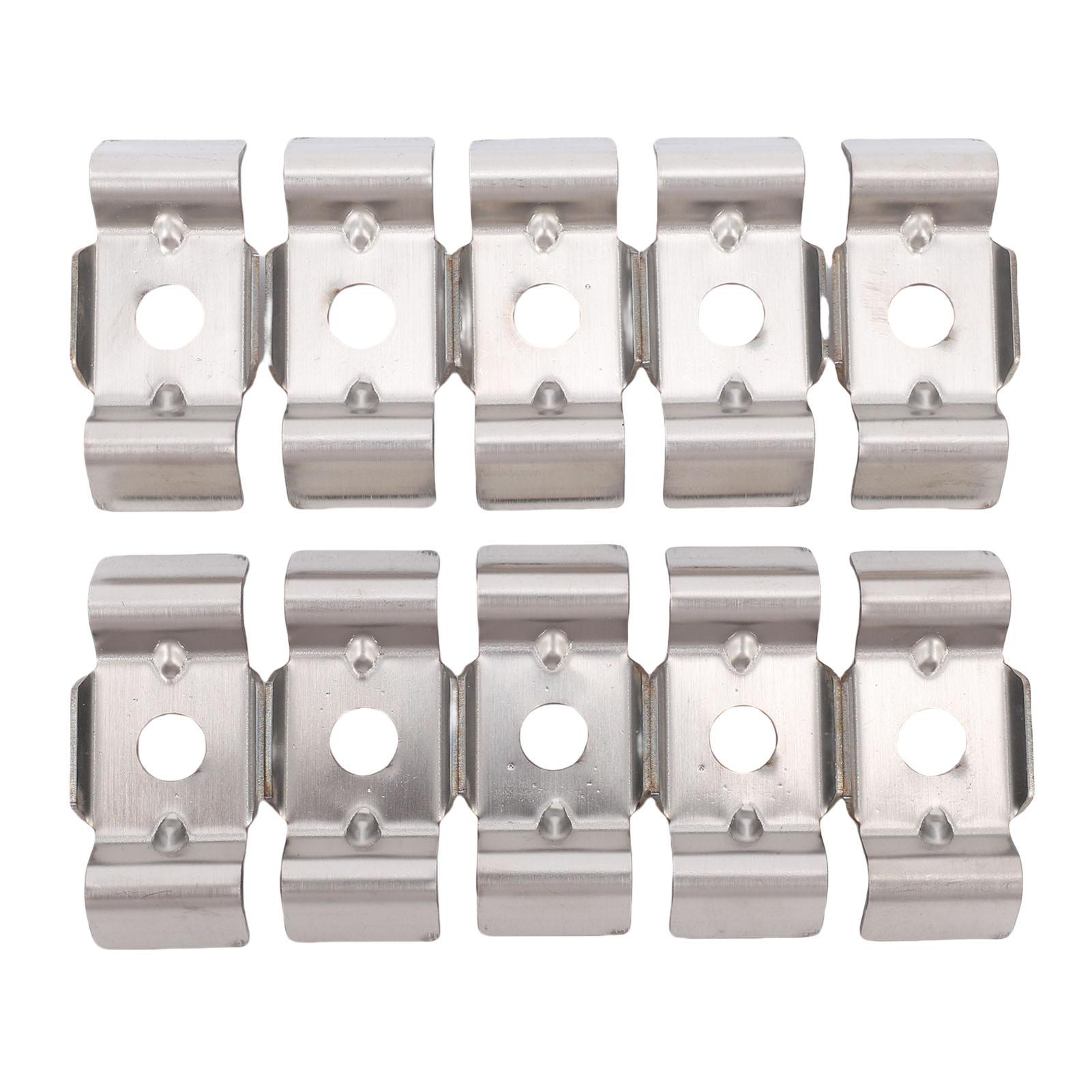 10Pcs Double Rod Mat Fence Attachment Accessories Metal Plate Clamp Stainless Steel Holder Hardware Corner Connector
10Pcs Double Rod Mat Fence Attachment Accessories Metal Plate Clamp Stainless Steel Holder Hardware Corner Connector