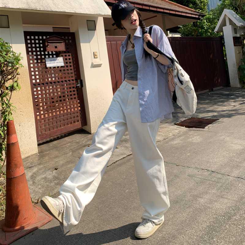 Wide Leg White Denim Cropped Pants - Holiday & Daily Wear XS
Wide Leg White Denim Cropped Pants - Holiday & Daily Wear XS