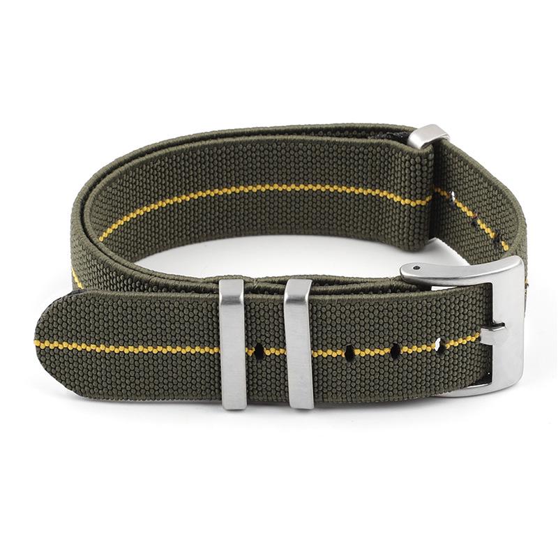 Parachute Elastic Nylon Watch Strap - One-Piece Woven Canvas, 18/20/22mm 20mm
Parachute Elastic Nylon Watch Strap - One-Piece Woven Canvas, 18/20/22mm 20mm