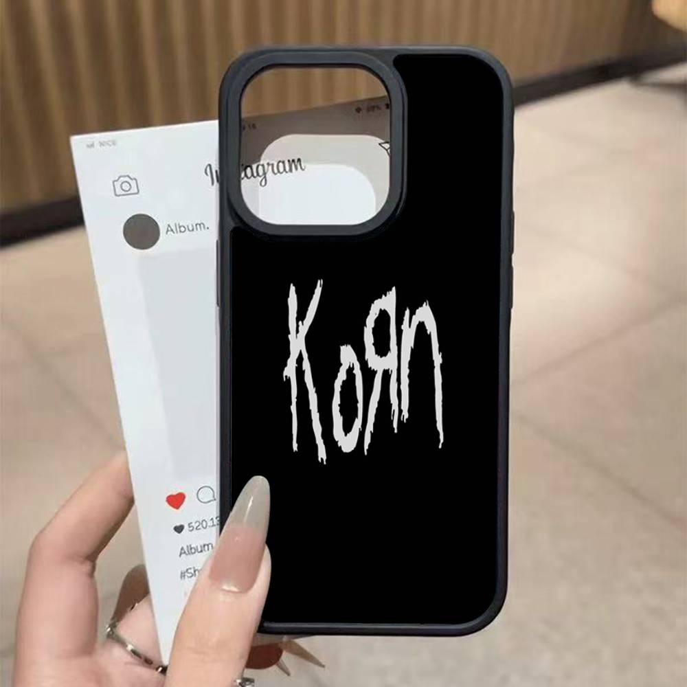 K-Korn Rock Band Black Silicone Hard Plastic Phone Case For Iphone 17 Air 16 15 14 13 12 11 Pro Max PC+TPU Case iPhone 13
K-Korn Rock Band Black Silicone Hard Plastic Phone Case For Iphone 17 Air 16 15 14 13 12 11 Pro Max PC+TPU Case iPhone 13