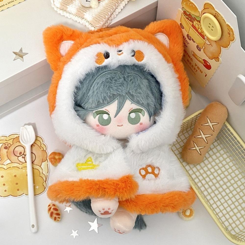 Dress Up 20cm Doll Clothes Outfit Plush Plush Doll Clothes 20cm Cotton Doll Cloak 
Dress Up 20cm Doll Clothes Outfit Plush Plush Doll Clothes 20cm Cotton Doll Cloak